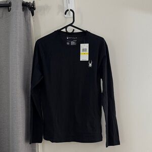Spyder Black Long Sleeve Shirt